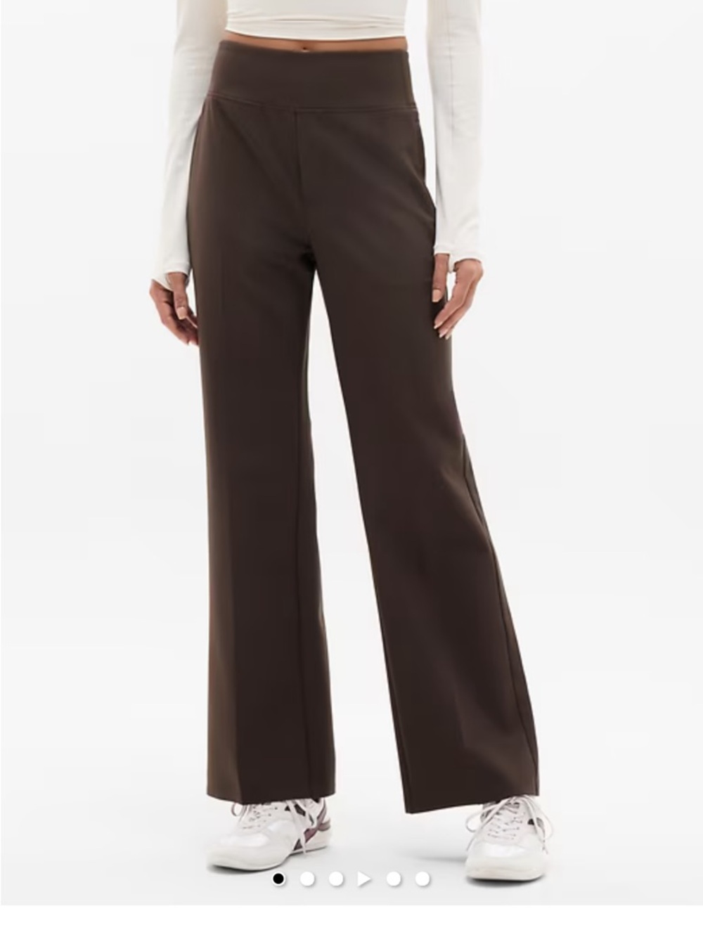 Athleta Endless Flare Black High-Rise Pants